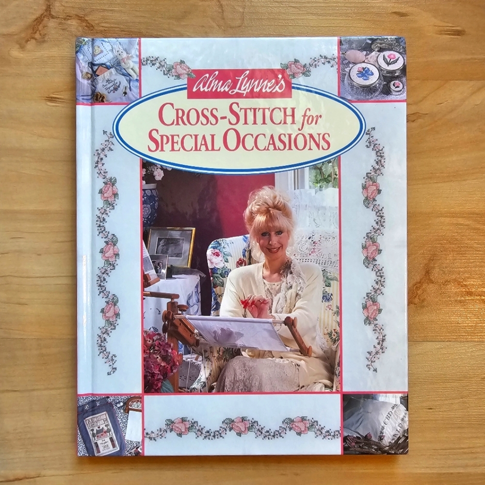 Hardcover Alma Lynne’s "Cross Stitch for Special Occasions"